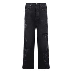 Amiri Black Denim - Wide-Leg Jeans Men